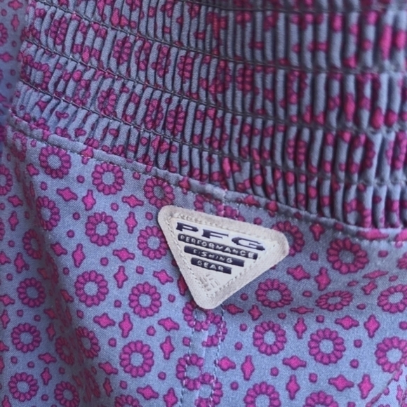 Columbia PFG Athleisure Fishing Sport Dress, Purple Ultra Lightweight Size Small - Picture 10 of 10